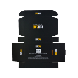 Biểu Tượng Tùy Chỉnh In Sang Trọng Phẳng Gói Sóng Màu Đen Carton Quần Áo Thuê Bao Bì Bưu Phẩm Hộp Vận Chuyển - Product Image 6