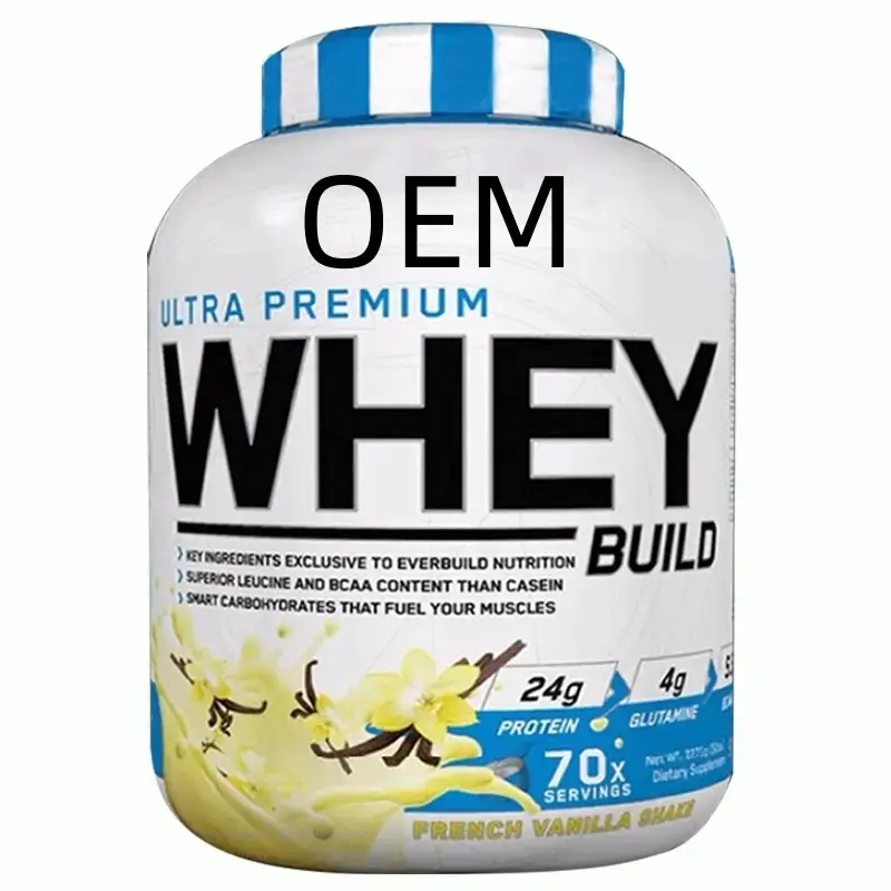 Sıcak satış OEM Optimum beslenme spor salonu enerji sağlamak Protien tozu 100% Whey Protein fitness için