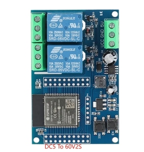 5-30/60V ESP32 Wireless WLAN 1 2 8 Channel Relay Modul ESP32 WLAN Entwicklungsbrett WLAN Bluetooth-kompatibles BLE Relay Modul - Product Image 3