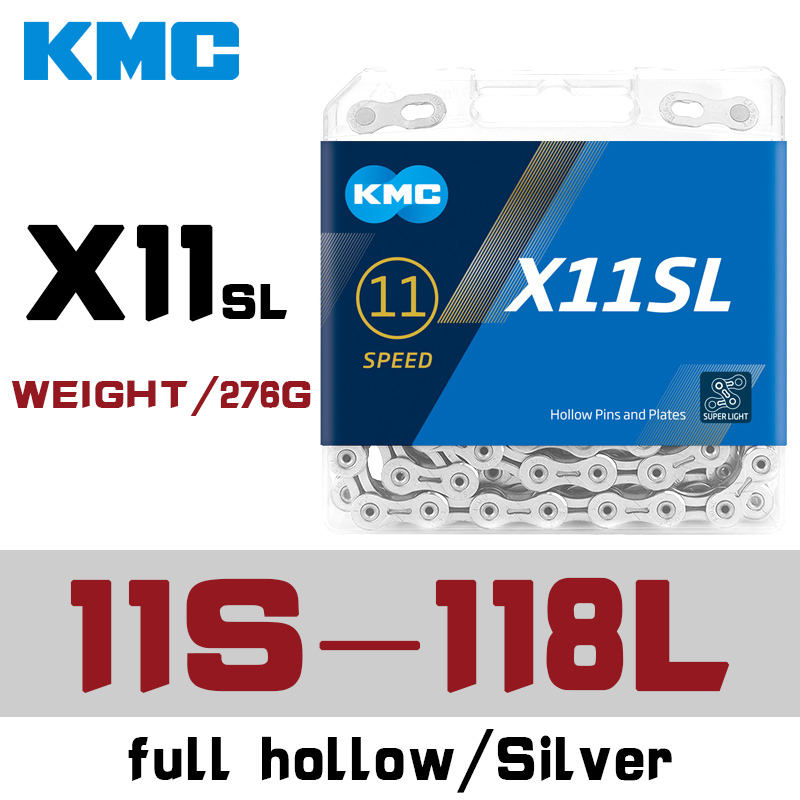 X11SL argent 118 maillons