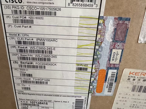 WS-C3850-24S-S/E gốc mới hoặc sử dụng ciscos chuyển đổi 3850 12 SFP cổng dữ liệu IP cơ sở/IP dịch vụ. WS-C3850-24S-S - Product Image 6