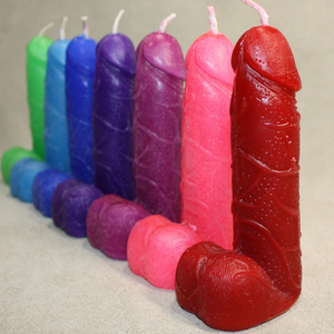 Sevgililer günü Penis mum büyü kiti parafin balmumu soya içeriği ile horoz mumlar oyna