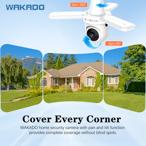 Kamera CCTV 2MP, bohlam penerang <span class=keywords><strong>IP</strong></span> PTZ nirkabel penglihatan malam 5G <span class=keywords><strong>WiFi</strong></span> 360, kamera bohlam keamanan <span class=keywords><strong>WiFi</strong></span> rumah - Product Image 5