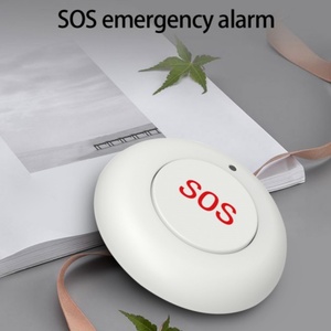 Wireless SOS Emergency <strong>Panic</strong> <strong>Button</strong> Battery Operated <strong>With</strong> 433 MHz Frequency Made of ABS and Plastic - Product Image 3