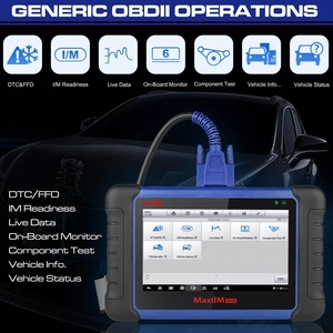 Programmatore di chiavi all'ingrosso ufficiale 2 anni di aggiornamento scanner strumenti diagnostici Maxsis Im608 Im508 Key Program Machine per tutte le auto