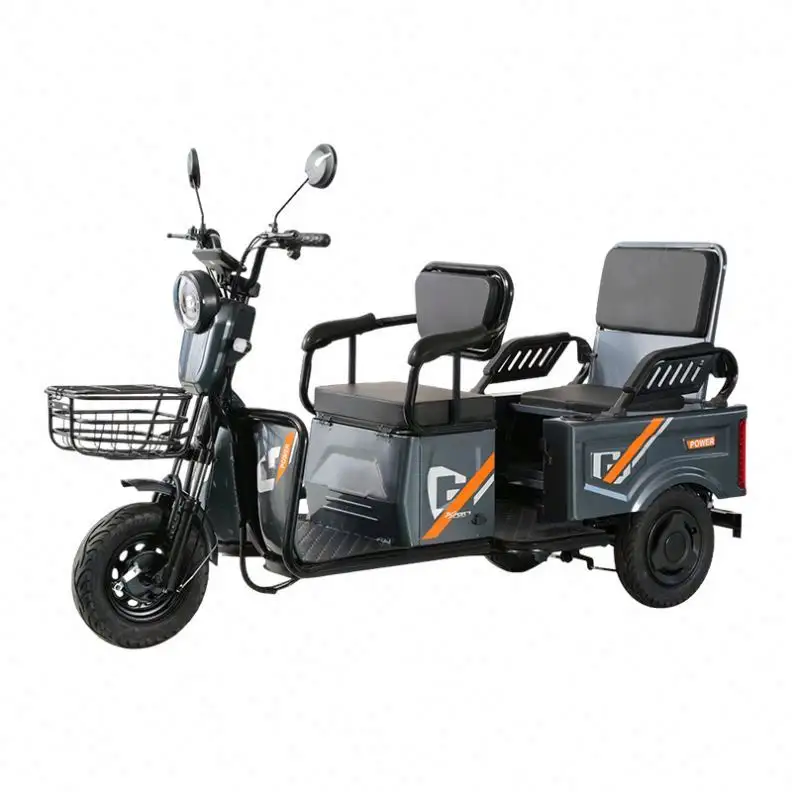 OEM Электрический трехколесный велосипед для взрослых 4-колесный пассажирский автомобиль для инвалидов инвалидной коляски с сертификацией CE ISO