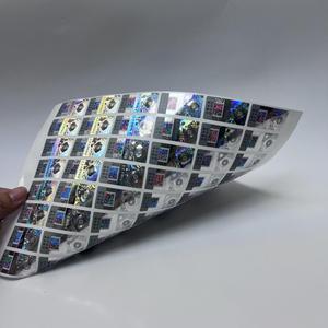 Anti-counterfeiting Qr <strong>Code</strong> Stickers Tamper Evident Stickers Anti-counterfeit Security Label for Brand Protection - Product Image 4