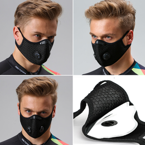 Thể Thao Phòng Tập Thể Dục Tập Thể Dục Tập Luyện Bộ Lọc Carbon Mặt-Mặt Nạ Mặt Shiled - Product Image 6