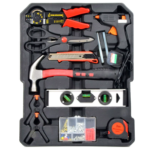工厂销售手提箱工具套装带盒工匠钢储物手动工具套装盒 - Product Image 2