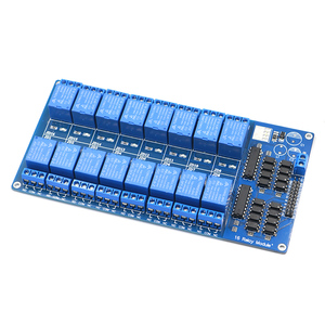 16-Kanal-Optokoppler-Isolationsrelaismodul mit 5-V-Riemen für Arduino ARM PIC AVR DSP-Elektronik-ICs - Product Image 1