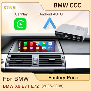 STWEI kablosuz Carplay modülü Android oto BMW CCC sistemi için X6 E71 E72 2005-2008 destek ön ve ters kamera ayna bağlantı - Product Image 2
