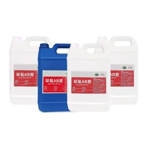 热销定制标签包装3:1易操作环氧树脂ab胶地板装饰3D效果 - Product Image 1