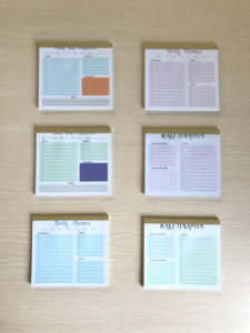 30 pezzi di UN Set di 2 di Formato Personalizzato Stampato Planner Per Fare La Lista Blocchetti Per Appunti Con Disegni Differenti - Product Image 5
