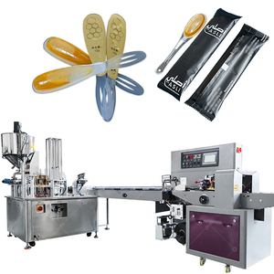 Hot Sales Automatic <strong>Honey</strong> Spoon Production Machine 7g 10g 20g <strong>Honey</strong> Spoon Filling Sealing Machine <strong>Honey</strong> Spoon Packing Machine