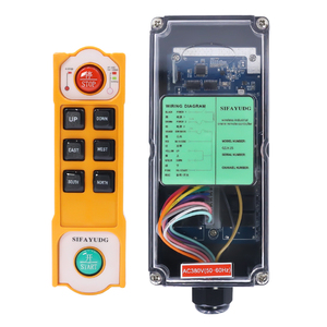 Qualitäts sicherung Mini Spider Crane Electric Hoist Drahtlose Fernbedienung 433MHz Frequenz-Druckknopf & Festcode-Empfänger - Product Image 5
