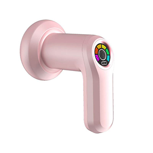 Handheld recarregável 6 velocidades ajustar tecido profundo vibratório massagem arma corpo inteiro cintura pernas abdominais dispositivo de beleza com 5 cabeças