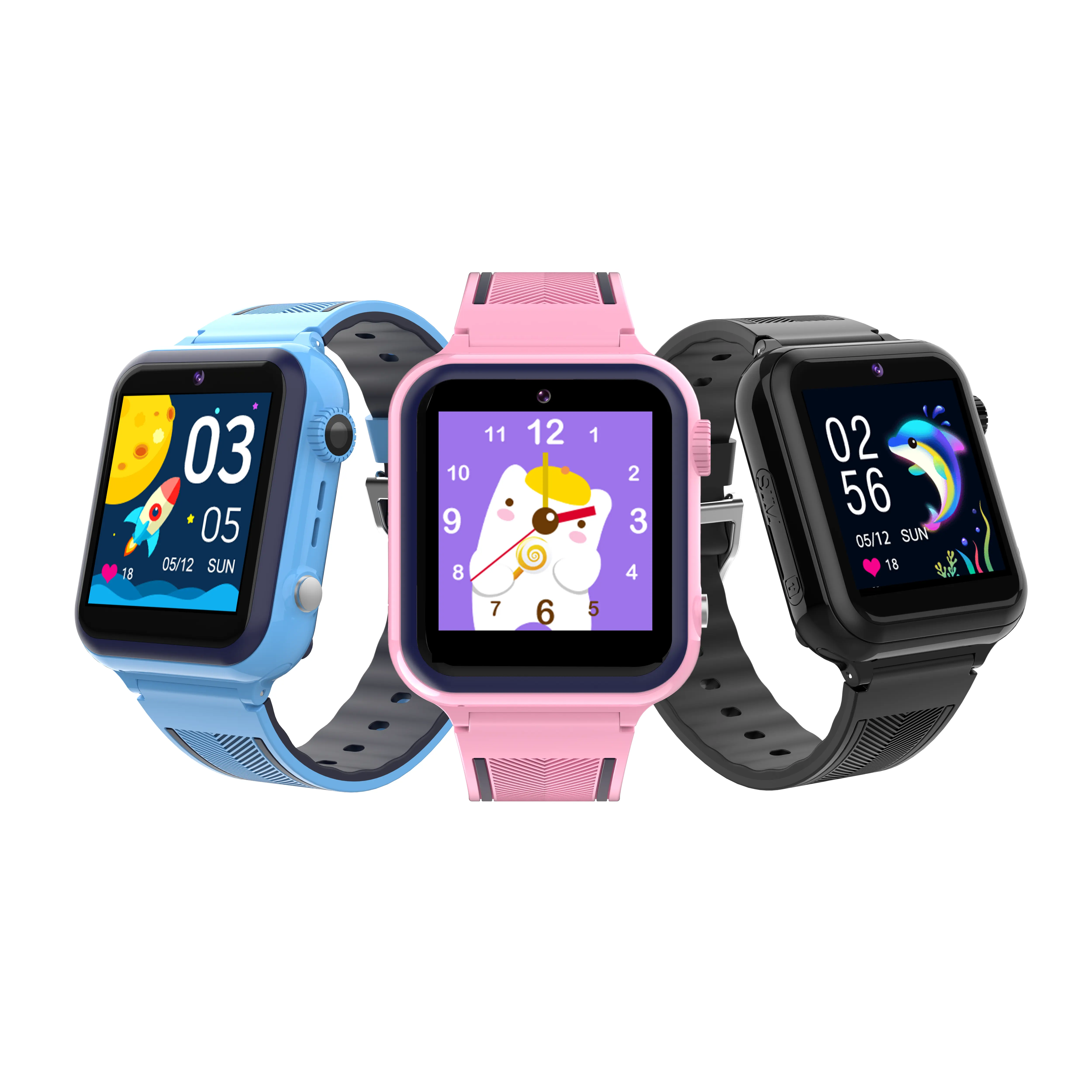 2023 A13 Kinderen 4G Smart Watch Gps Sos Kids Sport Polshorloge Goedkope Horloges Kinderen Horloge Voor Jongen En Meisje