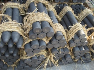 中国金属冶炼用纯碳石墨棒等静压石墨加热元件石墨棒 - Product Image 2
