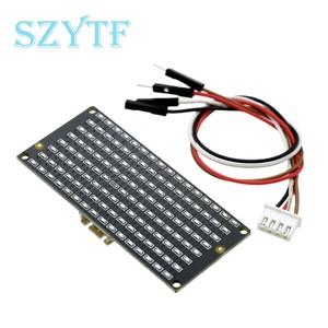 8*16 Matrix LED-Licht anzeige modul I2C-Kommunikation 3.3-5V Anwendbar