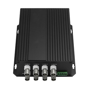 <strong>BNC</strong> Converter WDM Analog 8ch Video 1ch RS485 Coaxial Optical Video Transmitter and Receiver for Digital CCTV Camera - Product Image 6