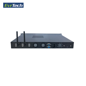 1 U H110 Network Security Pfsense Firewall PC industriale con I226 8LAN e 2 porte ottiche x86 Router Server Computer - Product Image 1