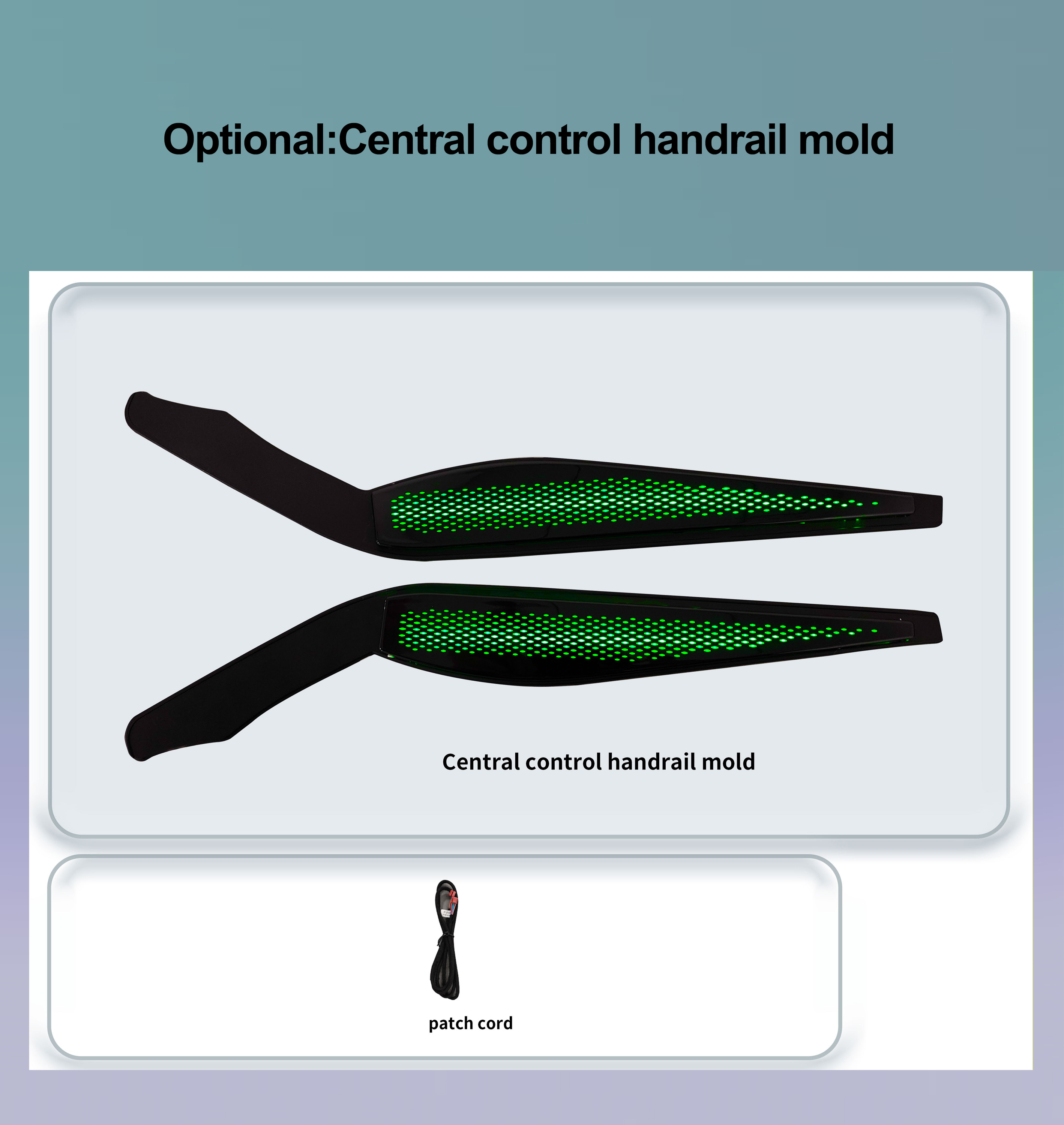 Optionnel : Moule de main courante de commande centrale