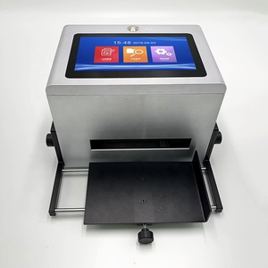 Beliebte Produktions linie Gerät für Stoff Metall Stahl Gläser Dosen QR-Nummern Datum Logo Text Tinten strahl drucker Maschine - Product Image 1