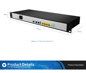 Pon 2.5G Mini modülü 2Pon Gpon-Olt-2-Port cihazı ucuz 10G Ftth OEM PCBA 1U portu 10Ge cihazı 10G Olt Gpon 2 porto - Product Image 5