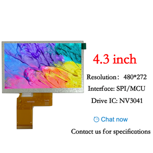 4.3 pollici 480*272 interfaccia SPI/MCU NV3041Drive IC IPS TFT Lcd modulo Display dello schermo