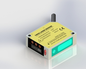 Interruptor de Sensor de distancia de Desplazamiento láser de alta precisión MOTEE, salida analógica Rs485 para medir espesor, altura y posición