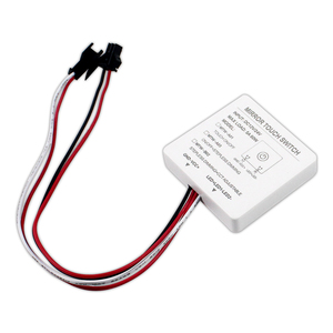 DC 12V Smart <strong>LED</strong> Dimmer Mirror Single Touch <strong>Sensor</strong> for Bathroom Makeup Home <strong>Use</strong> One Color Lighted Inductive Switch - Product Image 1
