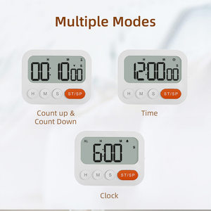 Timer da cucina digitale per cucinare la doccia studio cronometro orologio magnetico cottura elettronica conto alla rovescia Timer - Product Image 5