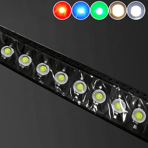 หลอดไฟชิป LED 0.5W 1W 3W 3.2-3.6V ชิปไดโอดปล่อยชิปพร้อมตัวสะท้อนแสงสำหรับสปอตไลท์หลอดไฟ DIY