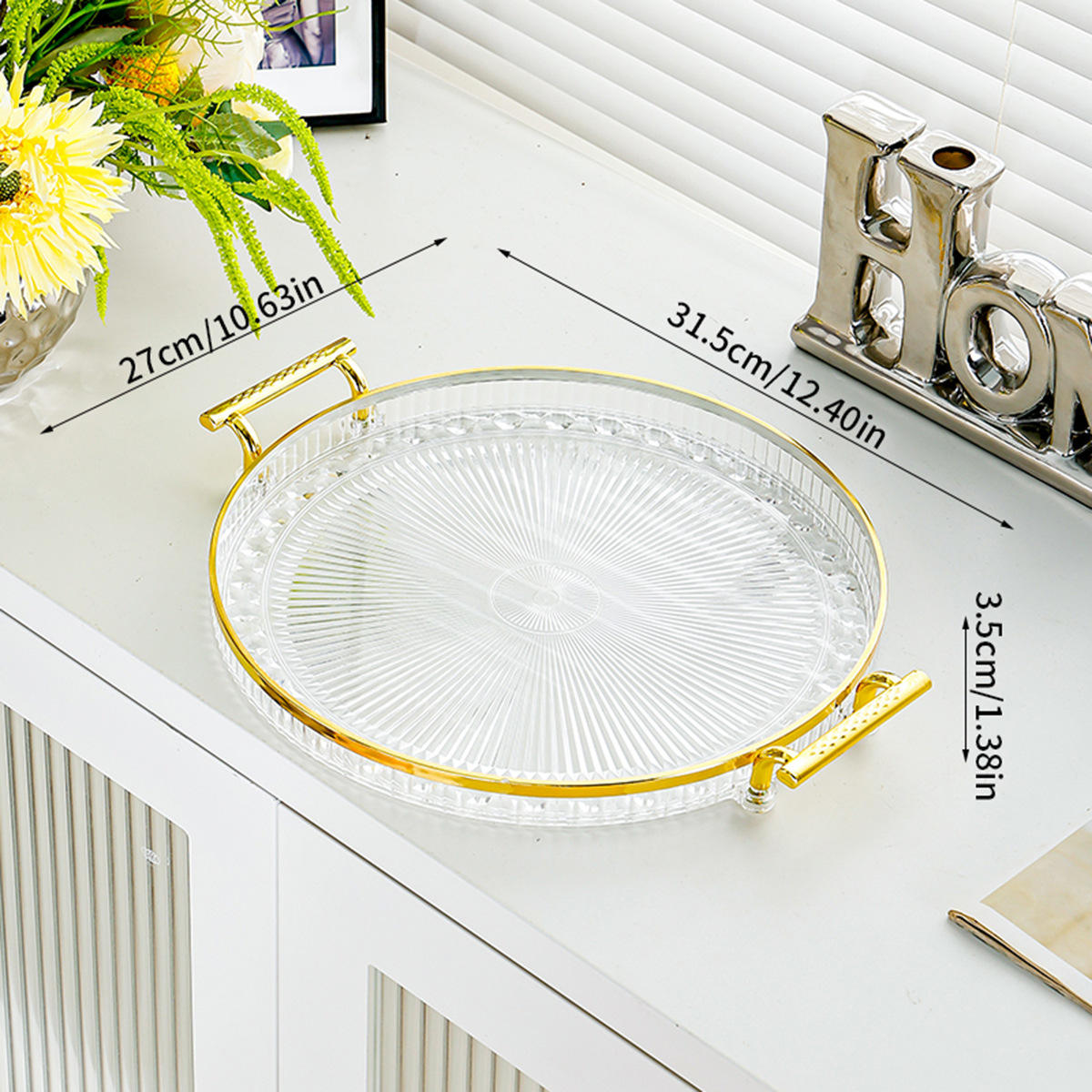 Transparent Phnom Penh Disc-I-Handle-Medium