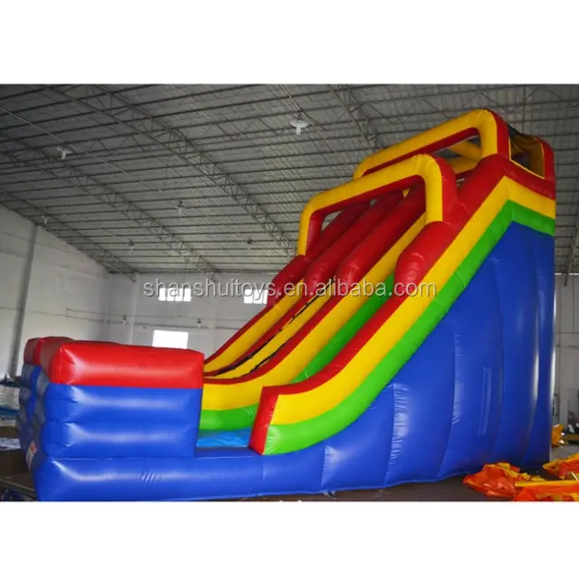 China Cheap bounce house Inflatable Kids Slide giant Jumping Castle adults Dry Slide For Sale