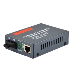HTB-1100S FTTH ağları 10/100 mbps tek modlu çift Fiber optik alıcı-verici medya dönüştürücü - Product Image 1