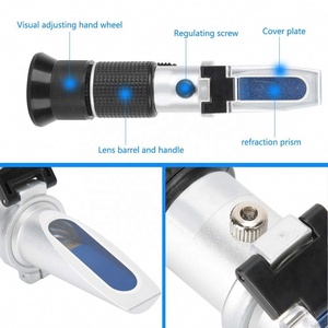 アルコール屈折計0〜80% v/v体積パーセントスケール範囲スピリットアルコール用アルコール屈折計 - Product Image 5