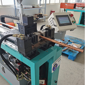 Tự Động NC Thủy Lực Sáo Ống Lỗ Đột Mặt Bích Máy Đục Lỗ Cho Thép Đồng Cổ Áo Ống Tủ Lạnh Manifold - Product Image 3