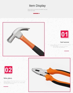 Aracı Set 49 parça elektrikçi ev donanım araç çok fonksiyonlu onarım aracı - Product Image 3