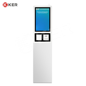 Sistema electrónico de gestión de colas de 21,5 pulgadas, quiosco táctil para equipo de gestión de colas bancarias, sistema dispensador de boletos, quiosco - Product Image 1
