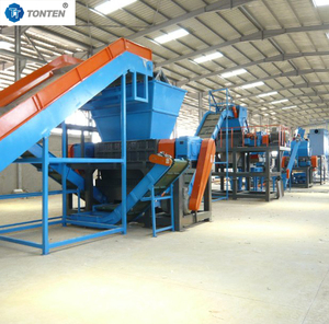 <strong>Scrap</strong> Waste <strong>Tyre</strong> Recycling Machine Tire Recycling Rubber Cutting Line - Product Image 6