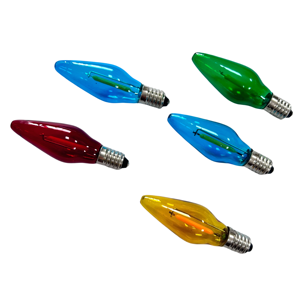 C6 E10 tabanı noel ağacı işık dize yedek ampul LED Filament 34V0.2W açık dekorasyon - Product Image 5
