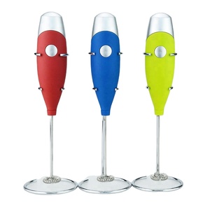 Điện bọt cà phê Maker Mixer Whisk tay cầm tay pin Powered Mini Máy xay sinh tố Cappuccino tự động xách tay sữa Frother - Product Image 2