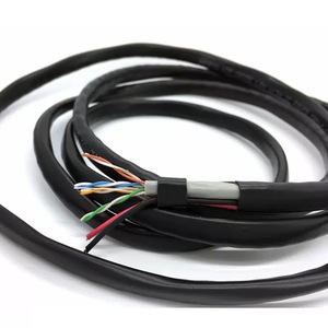 Szcctv/OEM Cat5e 4 + 2 açık Lan kablosu 4pr bükümlü çift güç elektrik kablosu Cat5e ağ kablosu CCTV için - Product Image 5