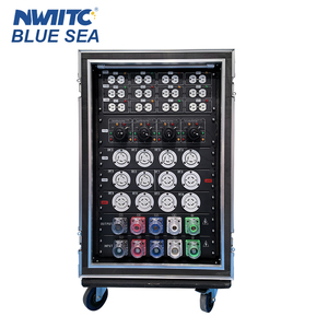 6 ערוצים Edsion110V+12 ערוצים L21-30 <span class=keywords><strong>208V</strong></span> פלט קלאק הכנס ופוך חלוקת חשמל