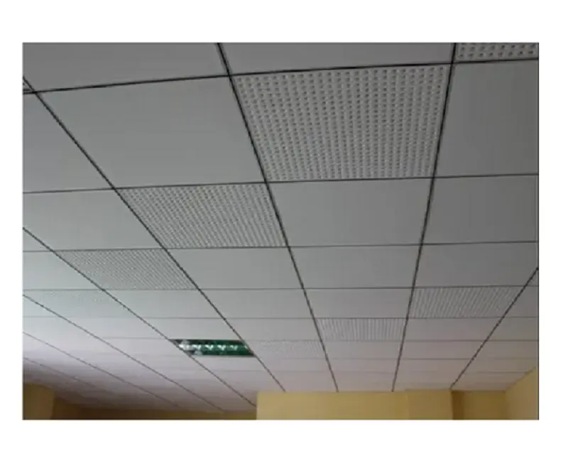 Real Mineral Fiber Material Made False Ceiling Tiles Grid Tiles For Ceiling Decoration Uses By Indian Exporters