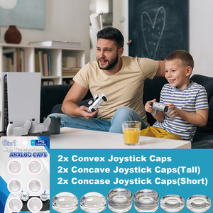 HOXC Joystick kavrama için Ps5 Ps4 denetleyici, sıvı silikon başparmak sapları kapak Analog sopa Xbox 360, xbox One denetleyici - Product Image 6