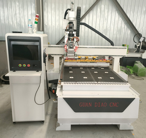 Автоматический линейный сменщик инструментов ATC CNC Router 3 оси резьба по дереву режущий станок CNC 2030 ATC для производства дверей шкафа - Product Image 3