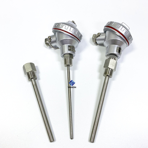 Termopar Industrial a prueba de agua, montaje tipo K, wzp, rtd, pt100, sensor de temperatura con termowell - Product Image 2