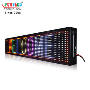 Полноцветная Светодиодная доска для сообщений P10 RGB SMD, внутренняя Светодиодная доска для сообщений, прокручивающийся знак, рекламный светодиодный дисплей p10, светодиодный дисплей - Product Image 2
